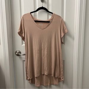 V Neck Tunic Tee